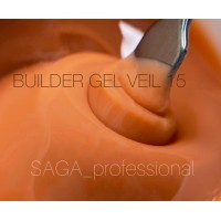 Гель Saga Builder Gel Veil №015, 15 мл